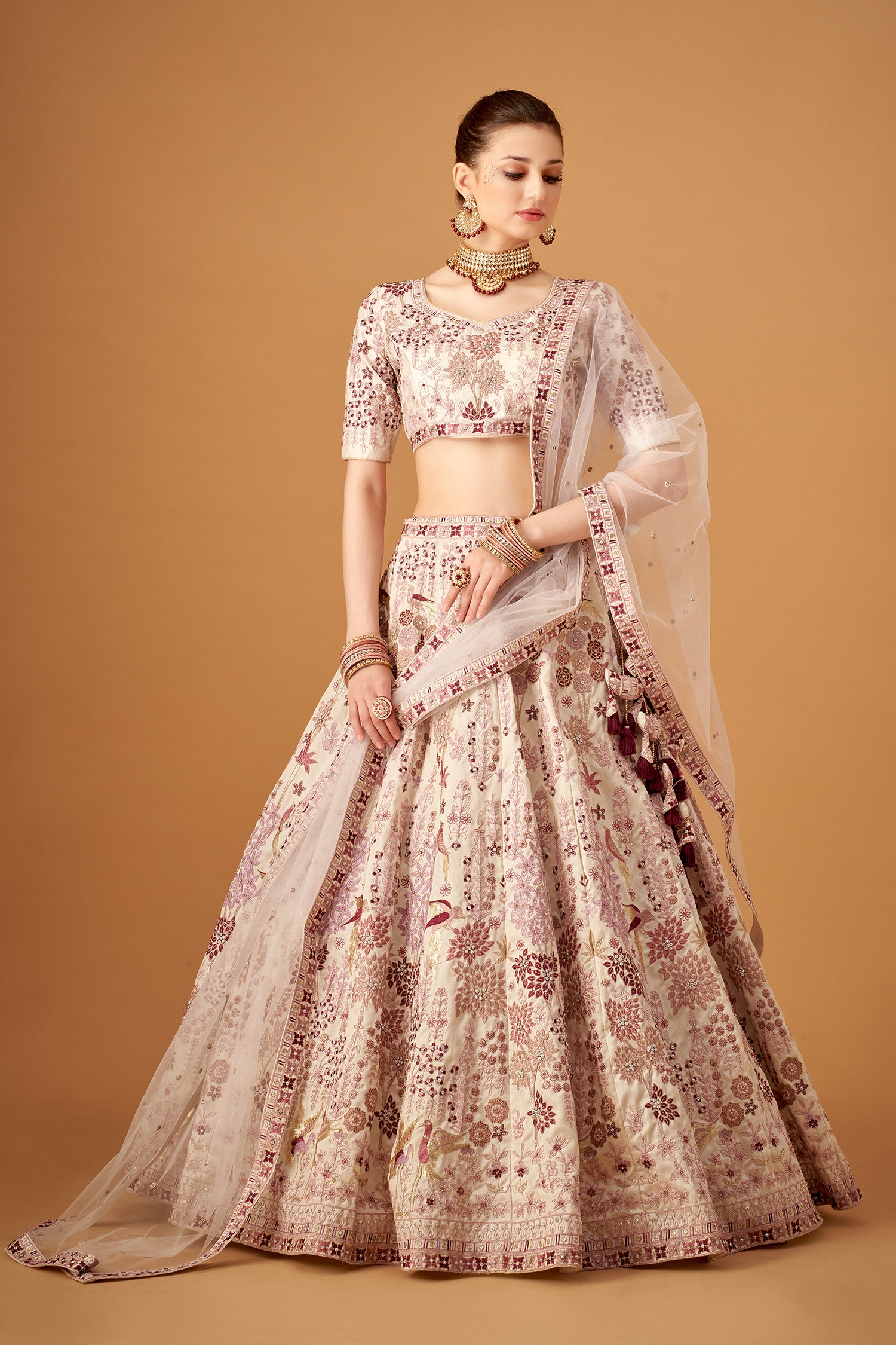 Chinoiserie Lehenga