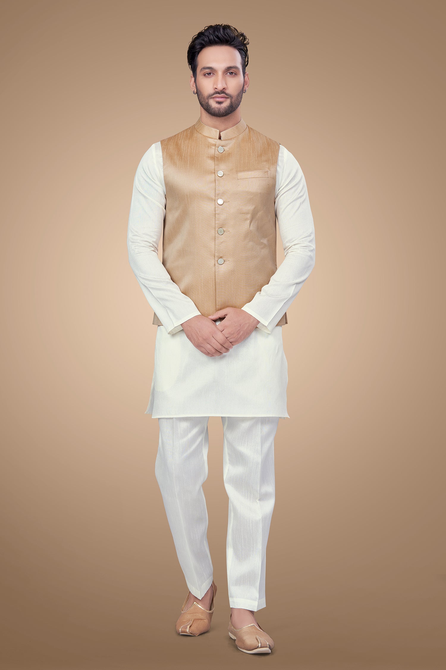 Sophisticated Golden Jacket