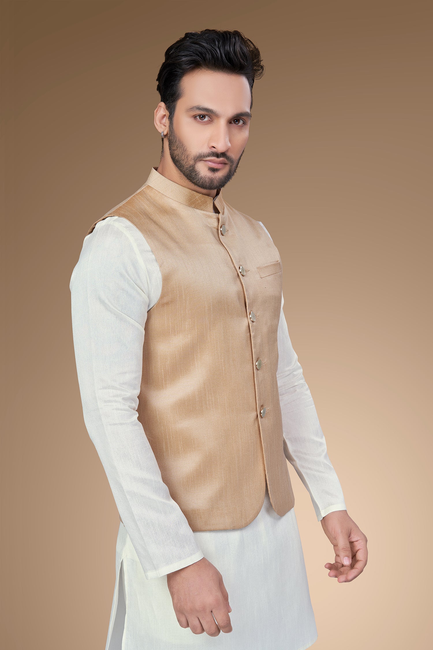 Sophisticated Golden Jacket