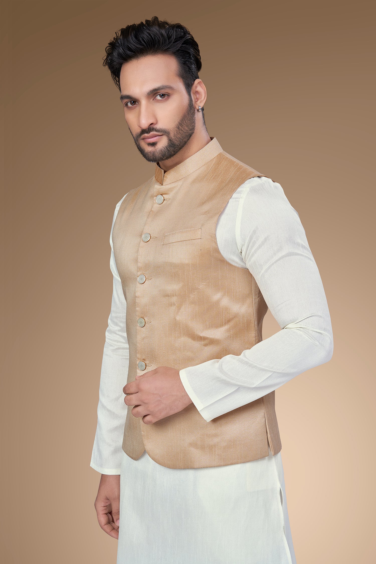 Sophisticated Golden Jacket