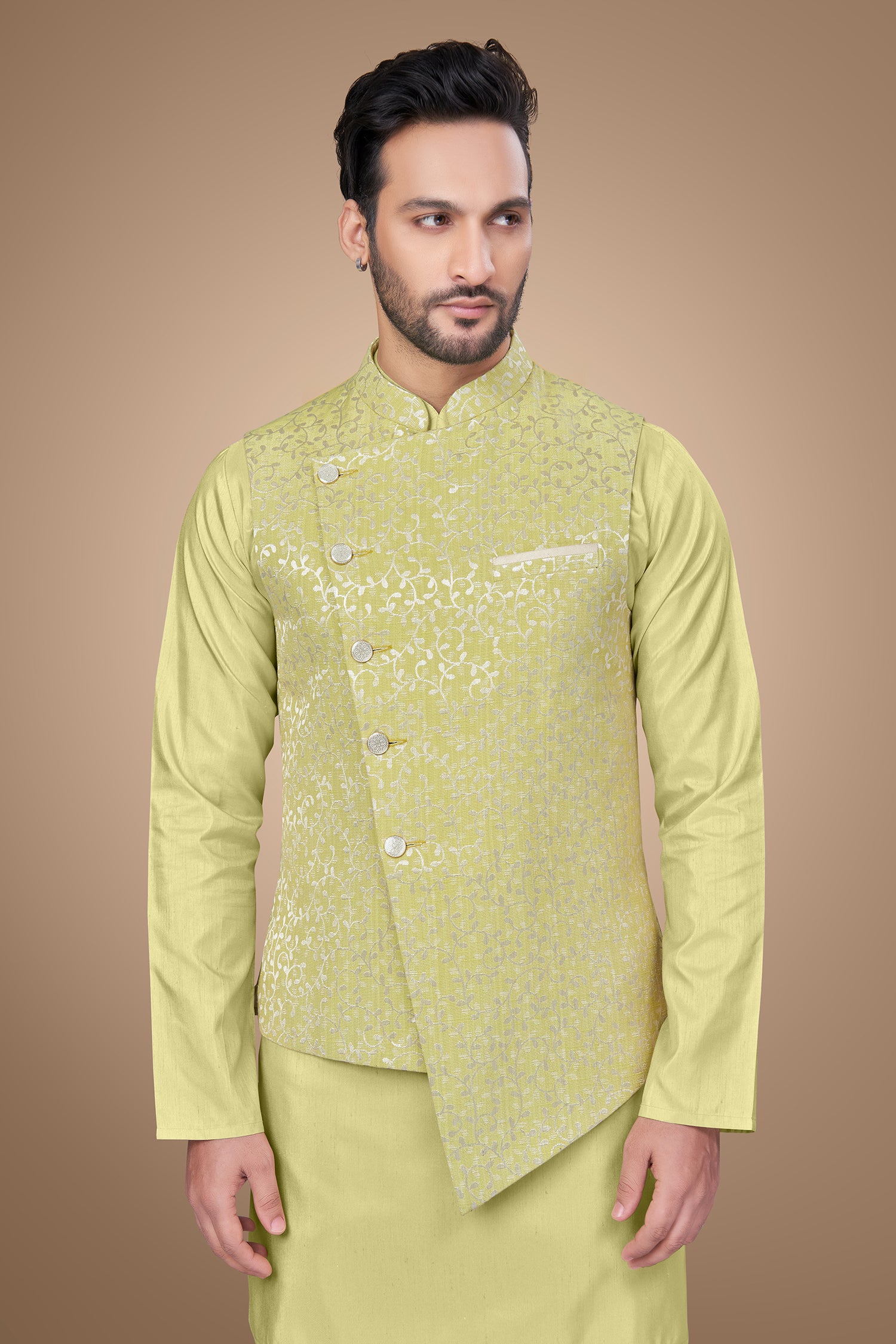 Gorgeous Green Floral Jacket