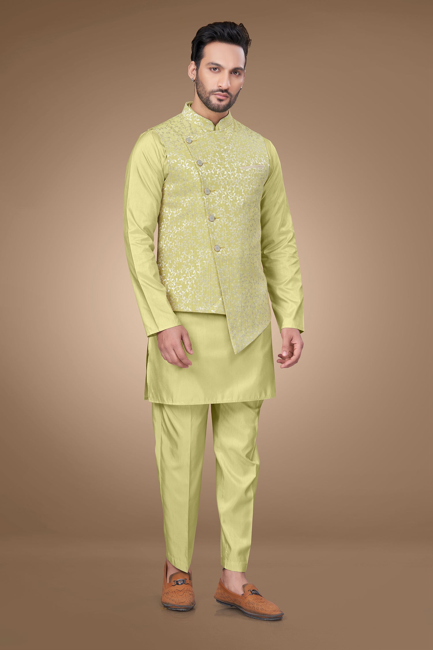 Gorgeous Green Floral Jacket