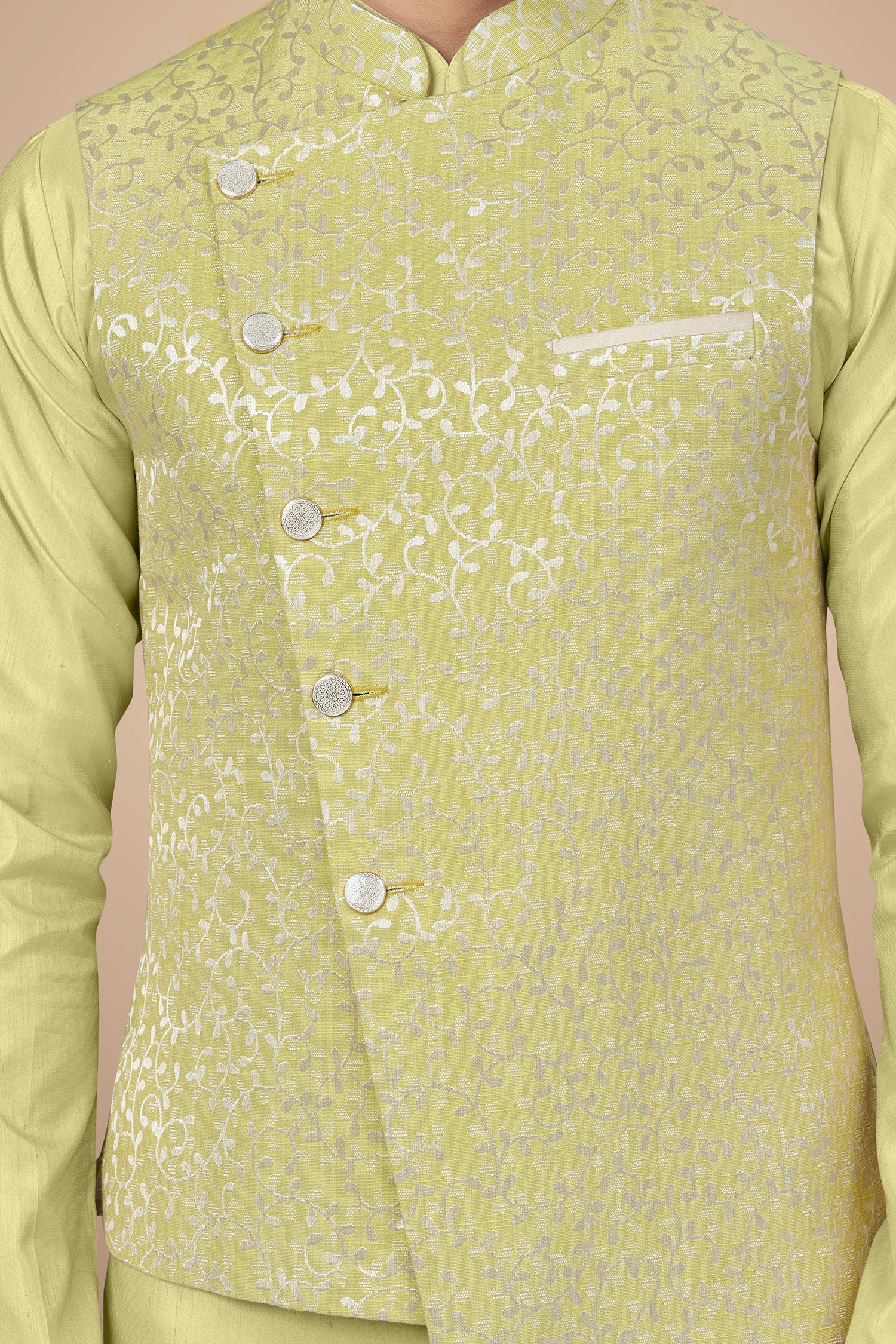 Gorgeous Green Floral Jacket