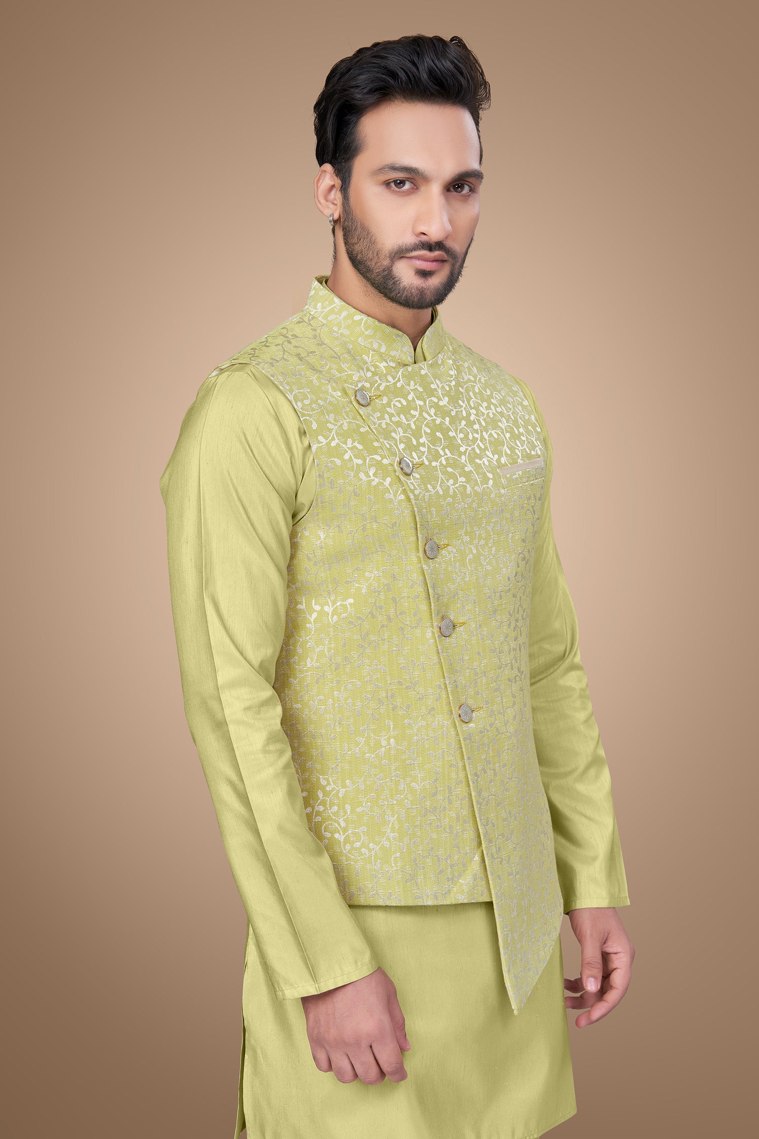 Gorgeous Green Floral Jacket