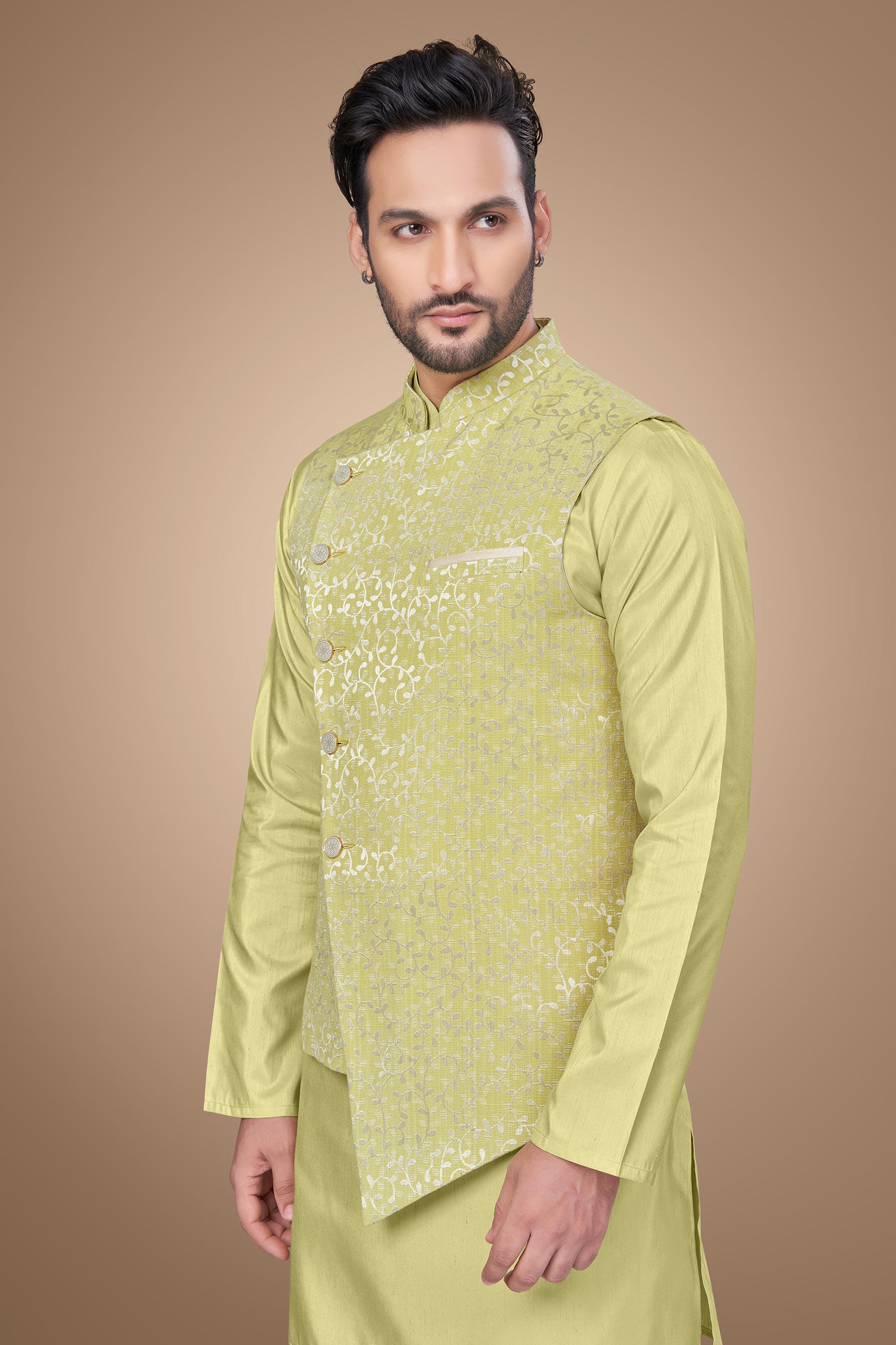 Gorgeous Green Floral Jacket