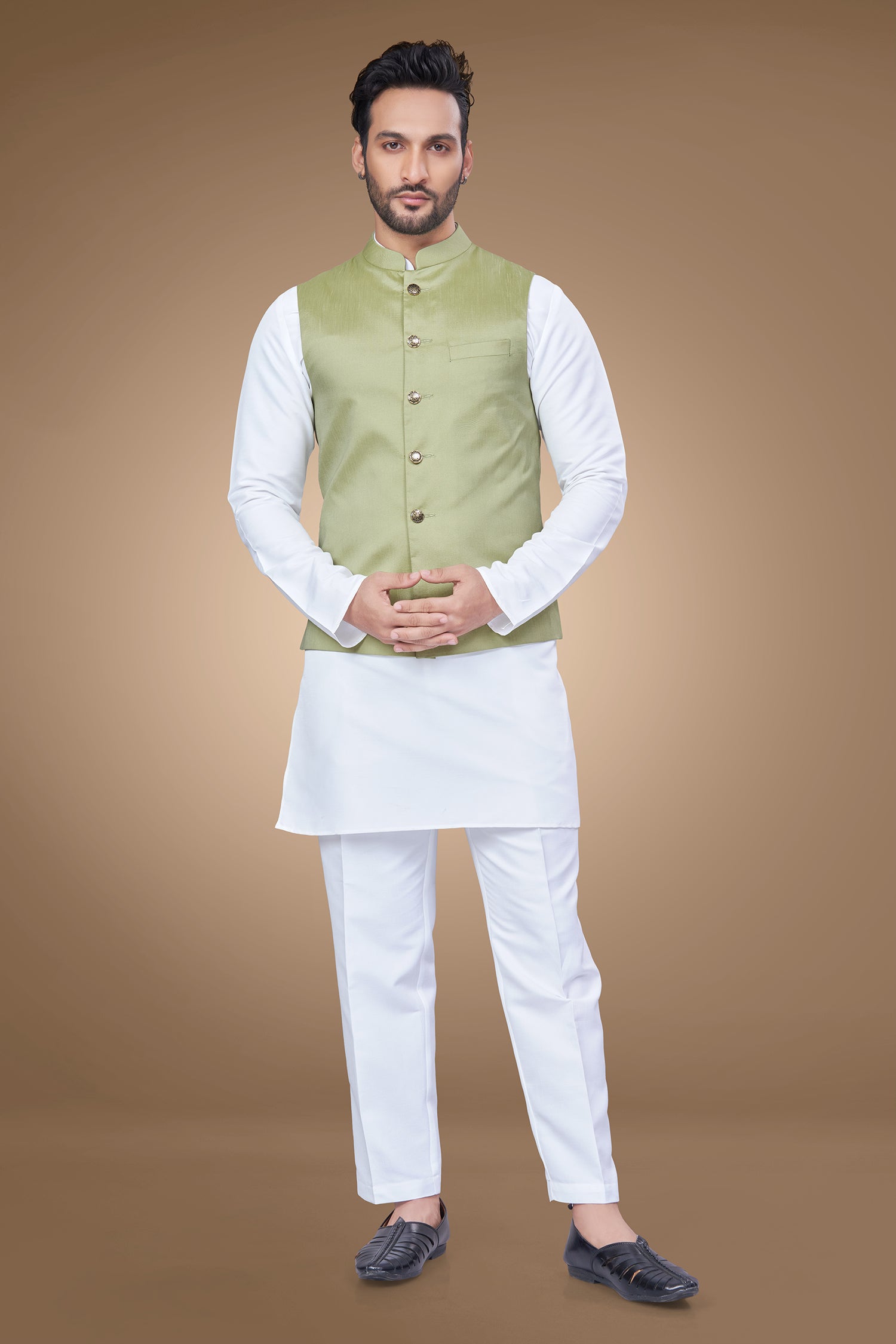 Traditional Olive Green Jacket