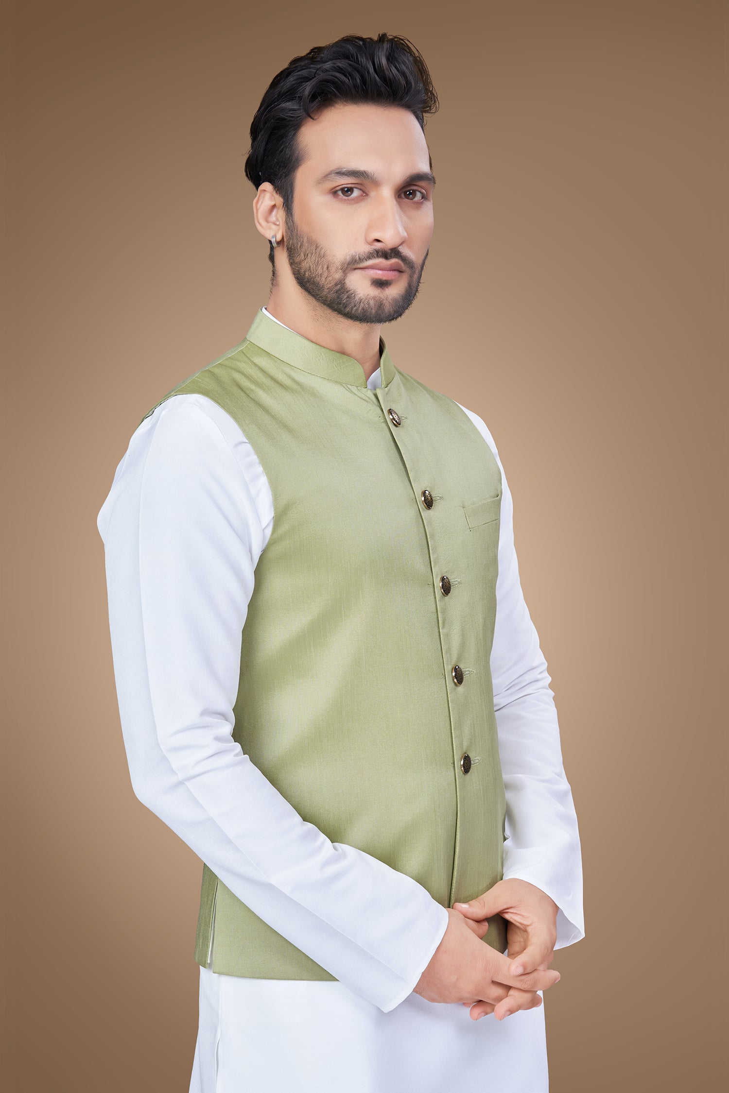 Traditional Olive Green Jacket