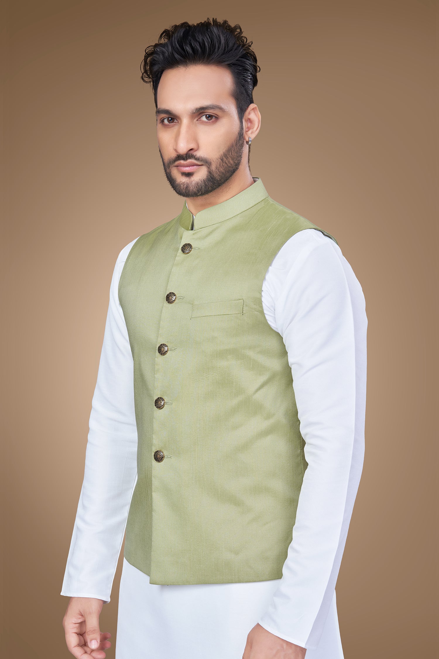 Traditional Olive Green Jacket