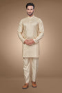 Golden Radiance Art Silk Kurta Set